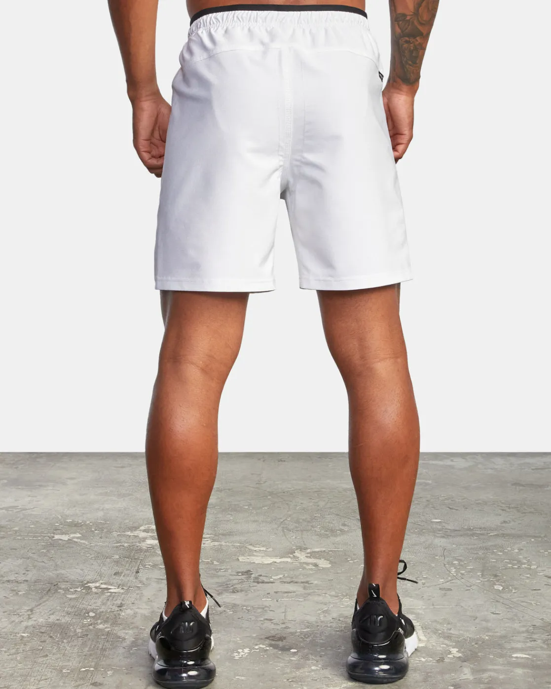 RVCA 17" GRAPPLER SHORTS White New