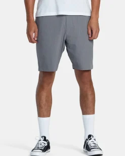 RVCA ALL TIME ROADS 19" SHORTS Smoke Hot