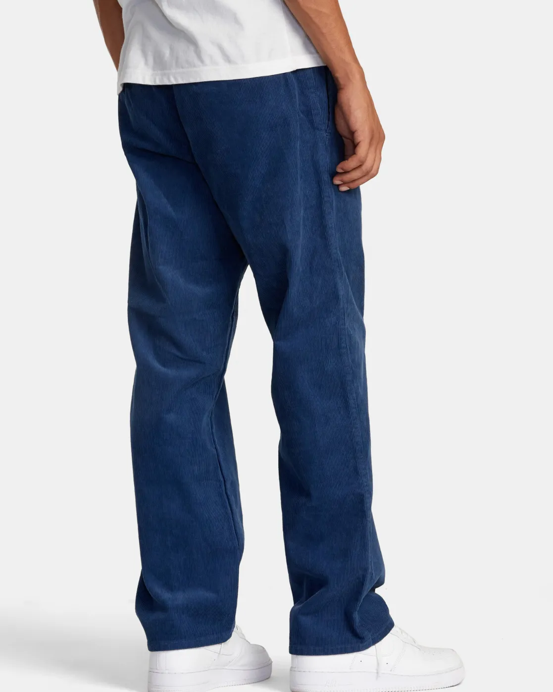 RVCA AMERICANA ELASTIC WAIST CORD PANTS Dark Denim Hot