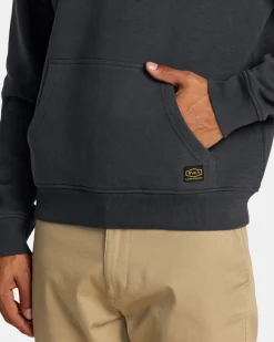RVCA AMERICANA HOODIE Garage Blue Clearance
