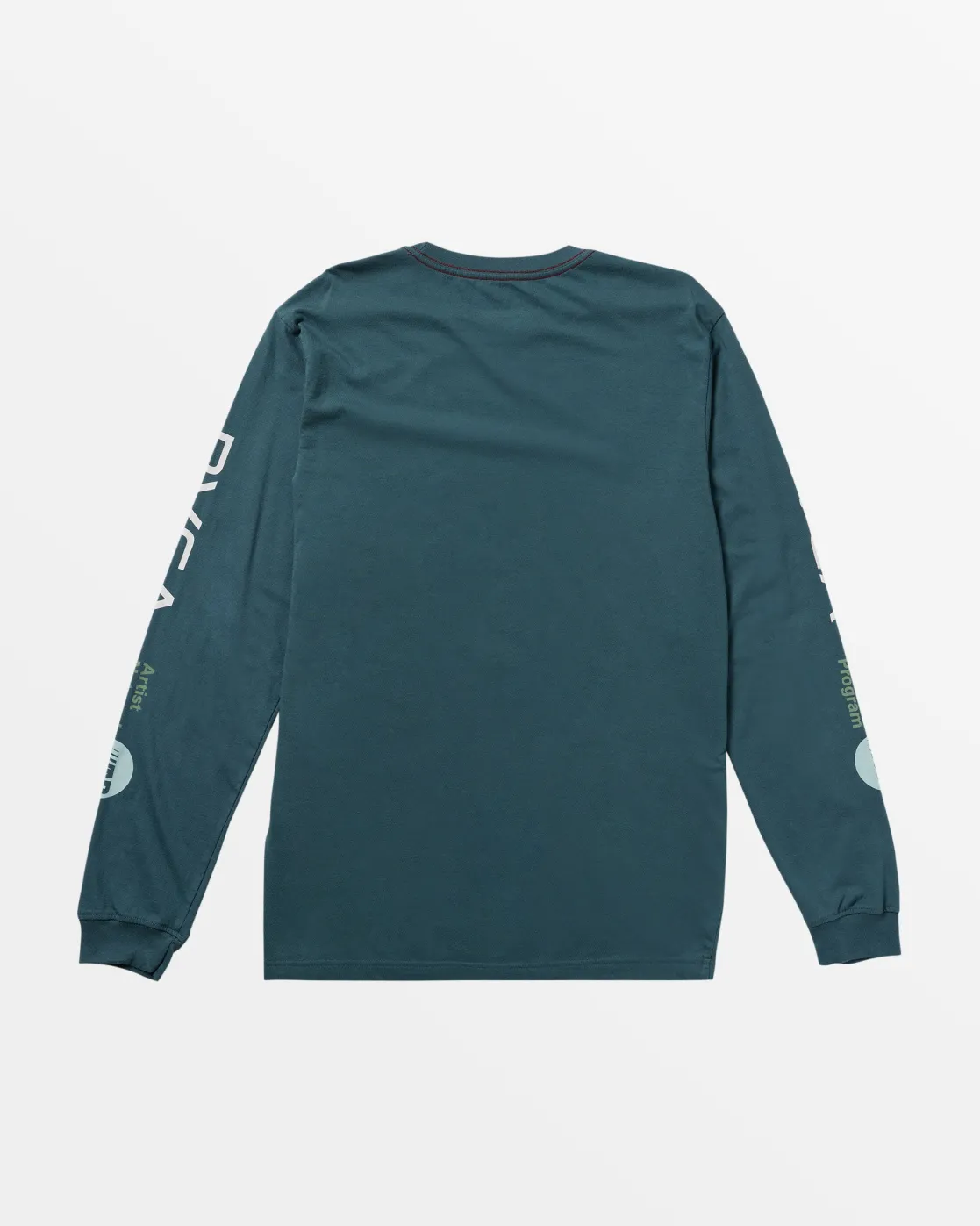 RVCA ANP LONG SLEEVE TEE Duck Blue/White Best