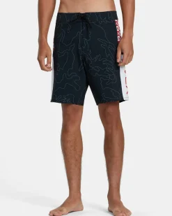 RVCA APEX 2 BOARDSHORTS 18'' Camel Outlet
