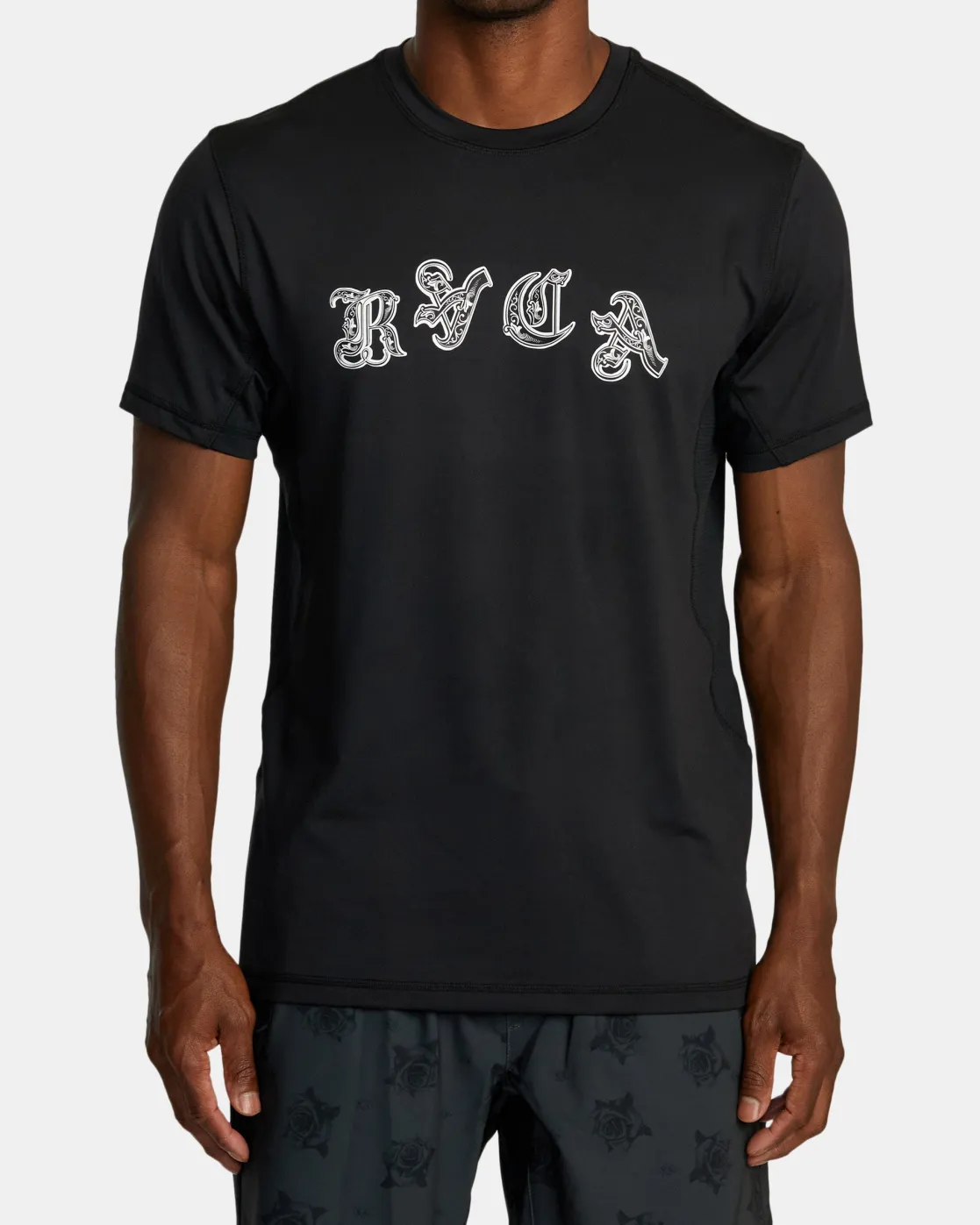 RVCA BENJAMIN JEANJEAN SPORT VENT TEE Black New