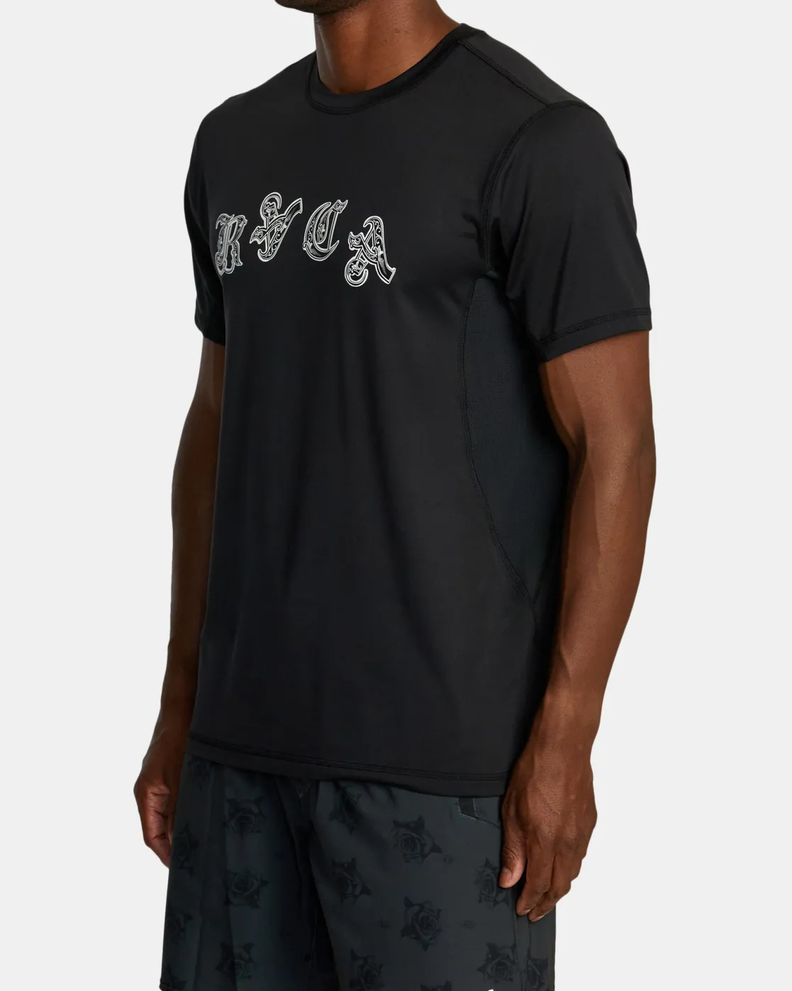 RVCA BENJAMIN JEANJEAN SPORT VENT TEE Black New