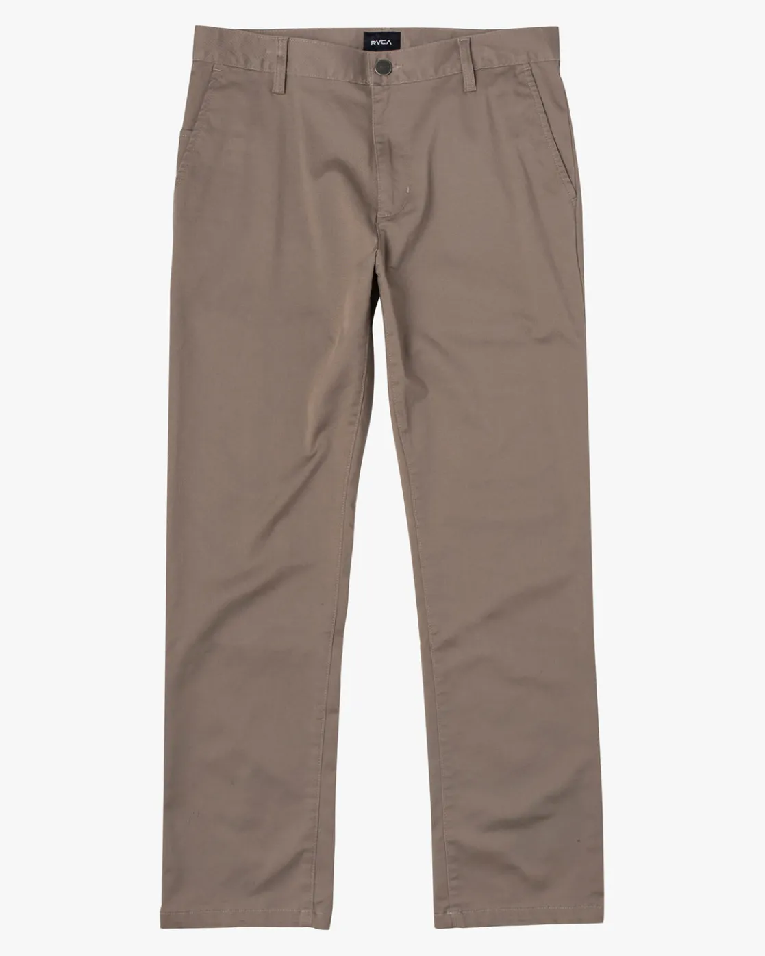 RVCA BOYS WEEKDAY STRETCH STRAIGHT FIT PANTS Dark Khaki Sale