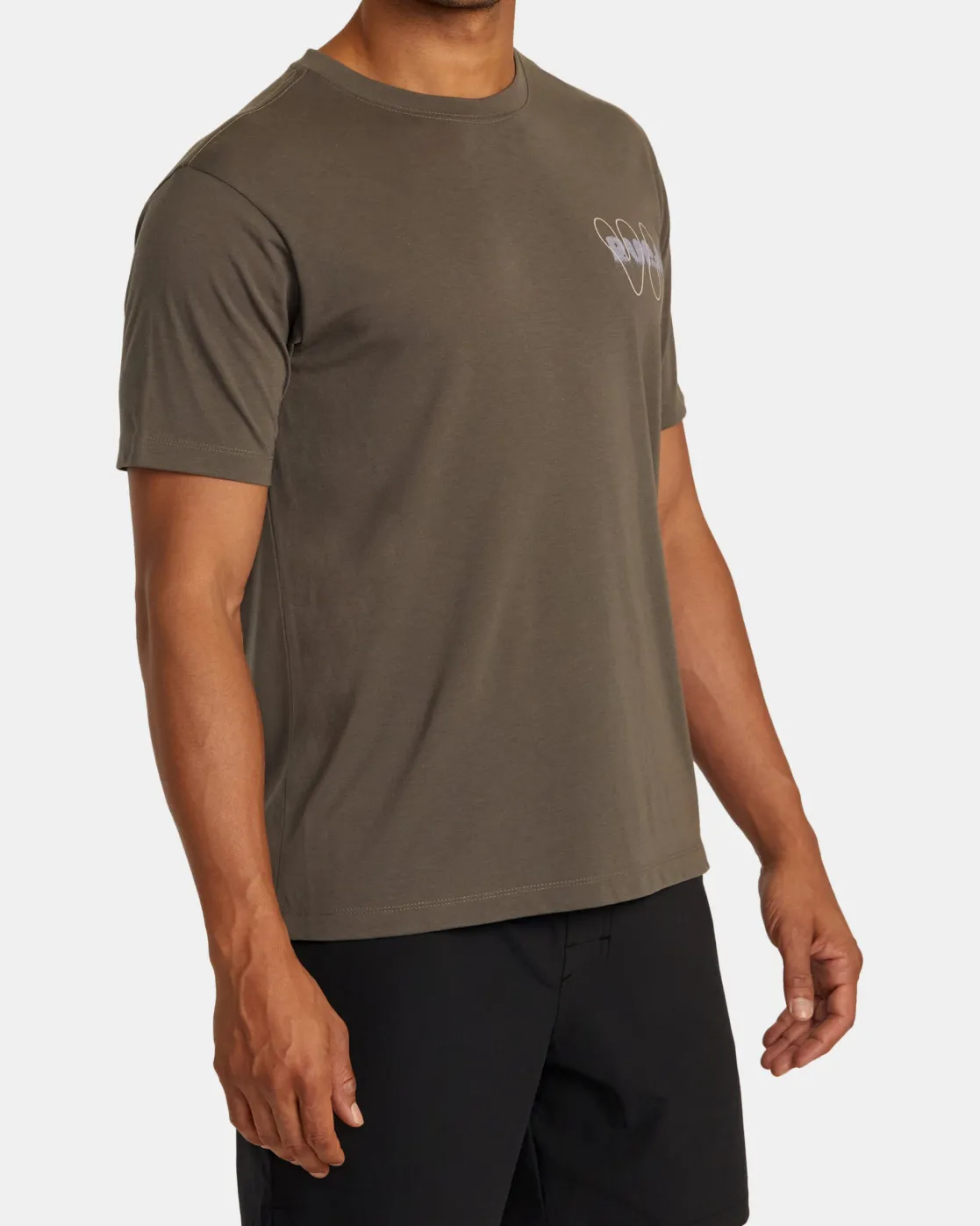 RVCA BUBBLE PRINT SHORT SLEEVE TEE Mocha Online