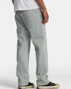 RVCA CHAINMAIL DENIM Blue Hickory