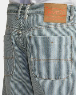 RVCA CHAINMAIL DENIM Blue Hickory