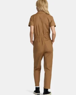 RVCA DAYSHIFT WORKWEAR JUMPSUIT Ermine Best