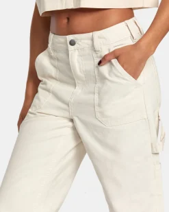 RVCA DAYSHIFT WORKWEAR PANTS Latte Outlet