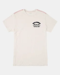 RVCA DIG DEEP TEE Antique White Clearance
