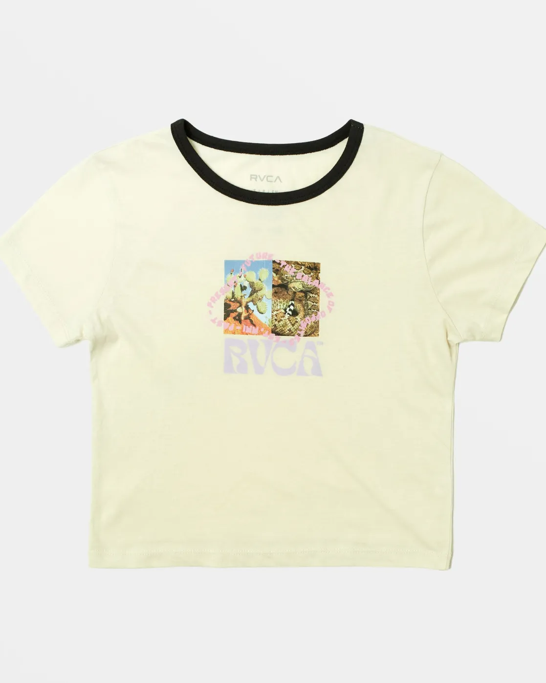 RVCA DREAMIN TEE Black Hot