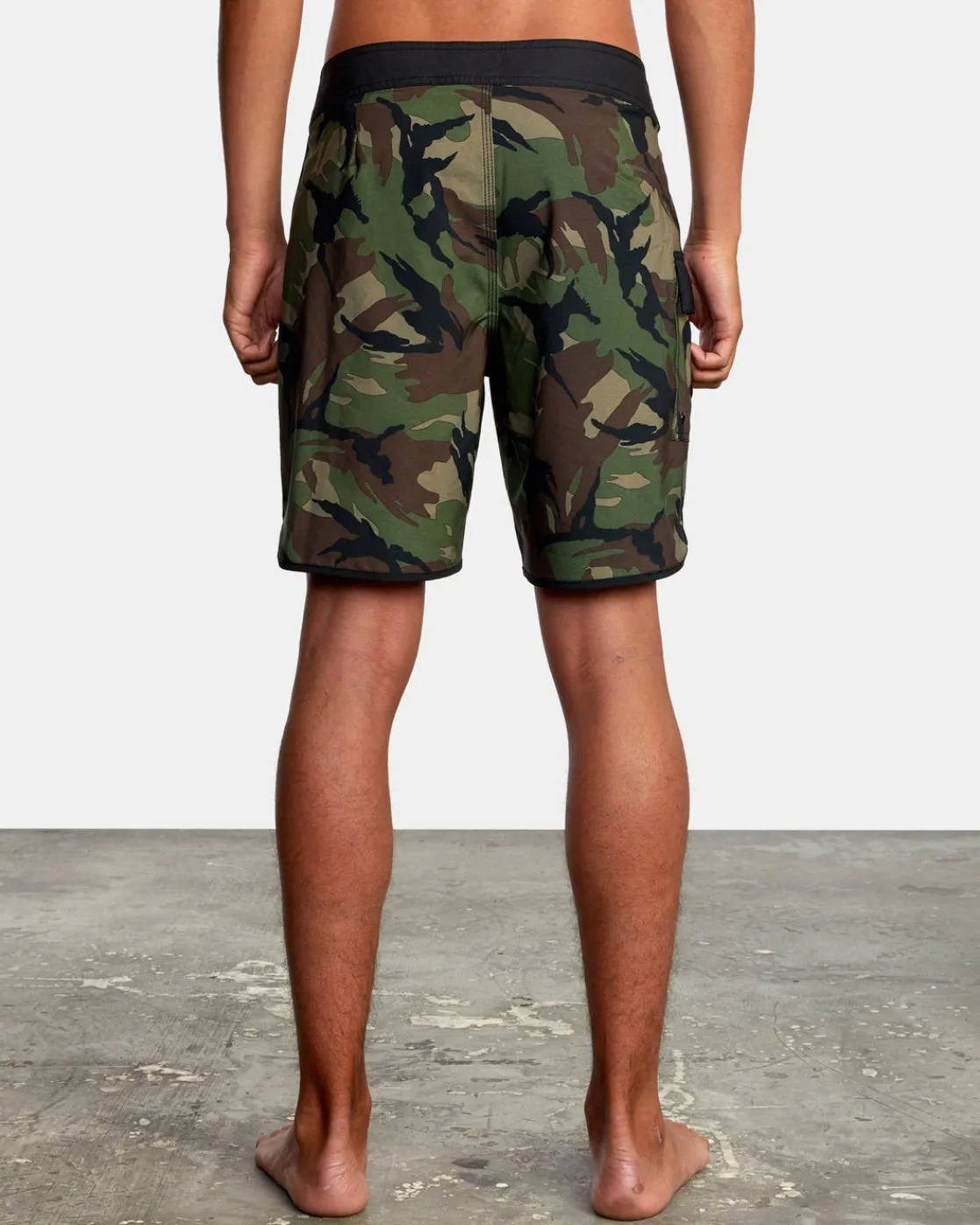 RVCA EASTERN 18" BOARDSHORTS Woodland Camo Outlet