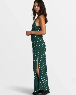 RVCA EXILE II DRESS Pineneedle