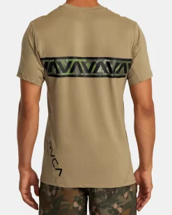 RVCA HAWAII SPORT VENT TEE Dark Khaki Sale