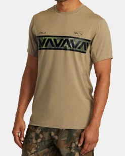 RVCA HAWAII SPORT VENT TEE Dark Khaki Sale