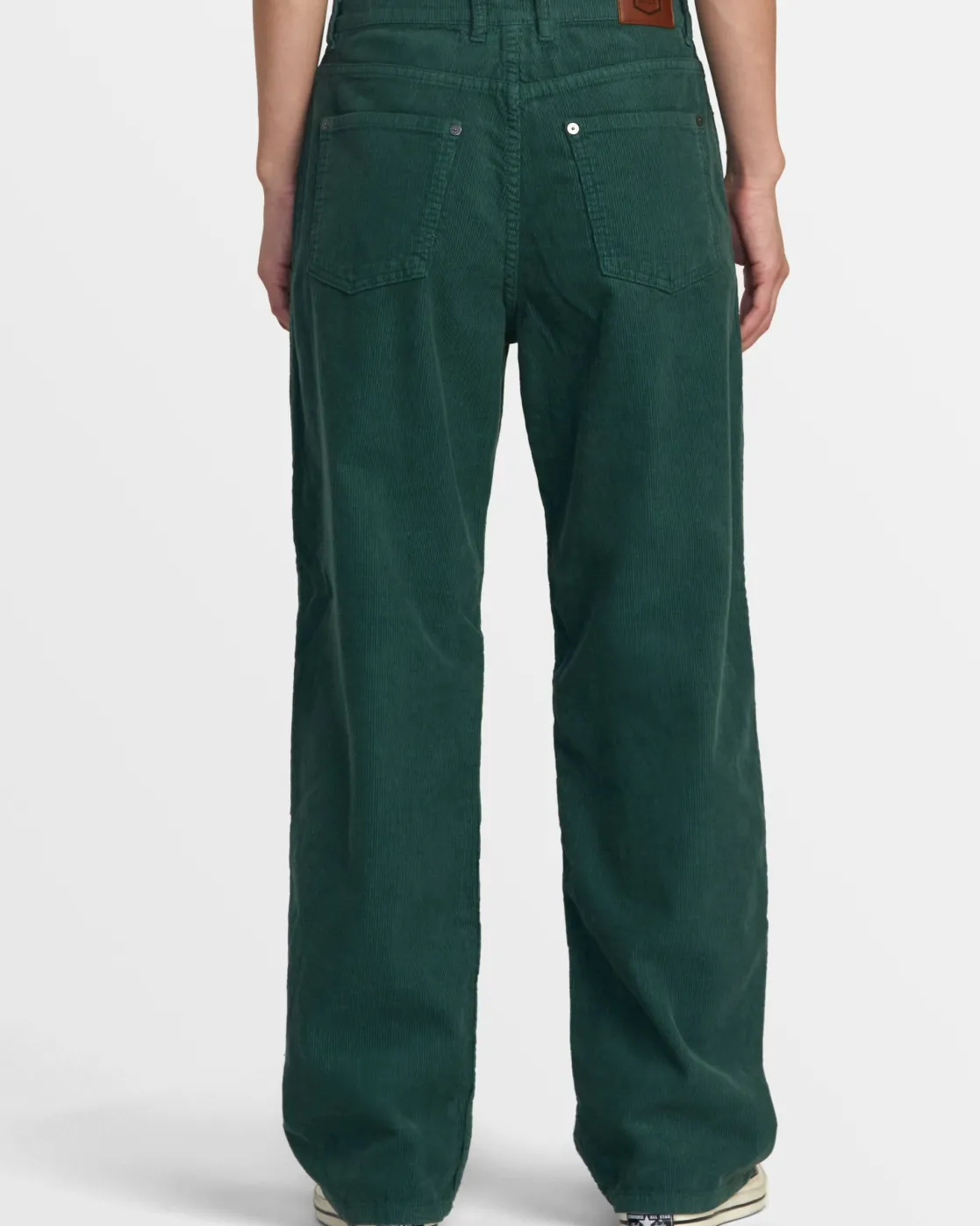 RVCA HERITAGE CORDUROY WIDE LEG PANTS Pineneedle New