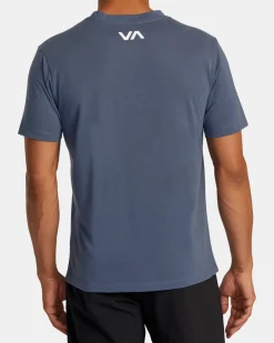 RVCA ICON TEE Vintage Indigo Sale