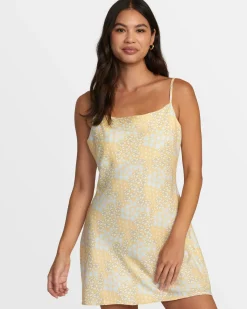RVCA MACARTHUR MIDI DRESS Sahara Sun Hot