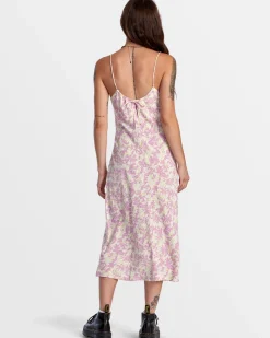 RVCA MAIDEN MIDI DRESS Latte Online