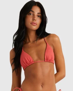 RVCA MAISEY HALTER SLIDE TRI Baked Apple Outlet