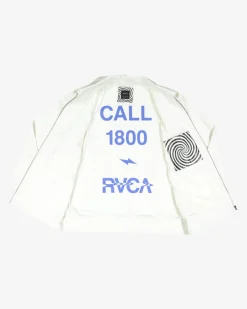 RVCA PAINTERS JACKET Eggshell Discount