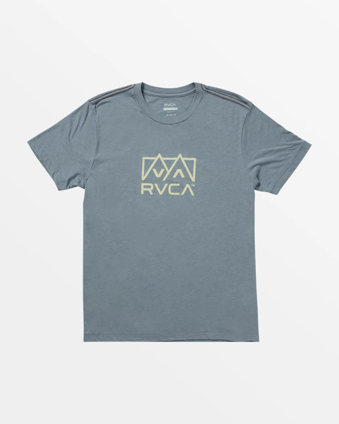 RVCA PEAKS TEE Flint Stone New
