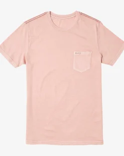 RVCA PTC II PIGMENT TEE Pale Mauve Discount