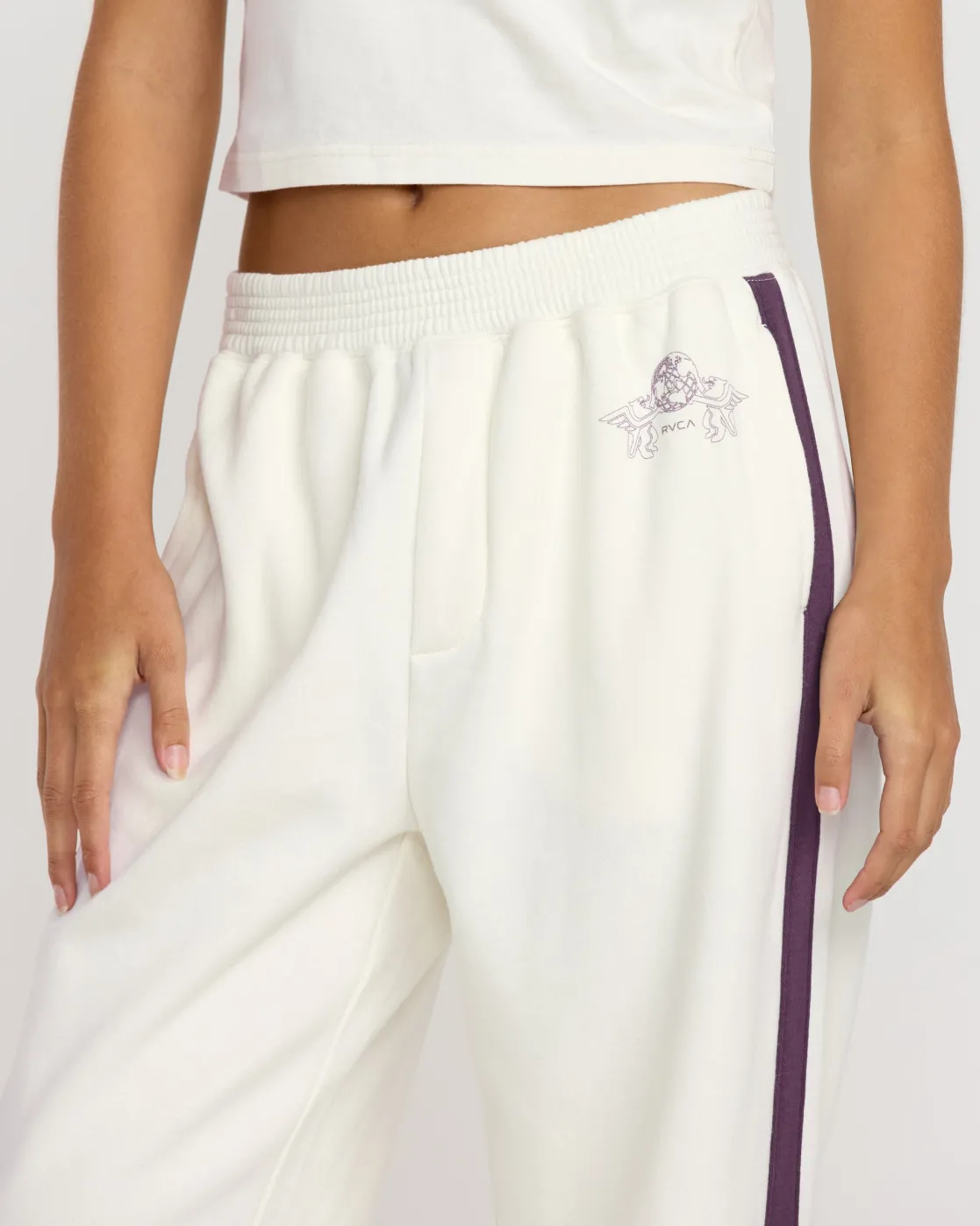 RVCA SPORT FLEECE PANT Whitecap Clearance