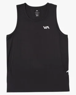 RVCA SPORT VENT TANK TOP Black