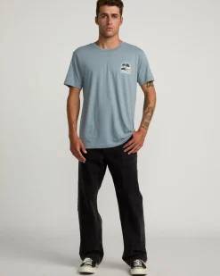 RVCA SUNNY DAYS TEE Flint Stone New
