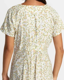 RVCA UNDERSTATED DOLMAN MINI DRESS Cloud