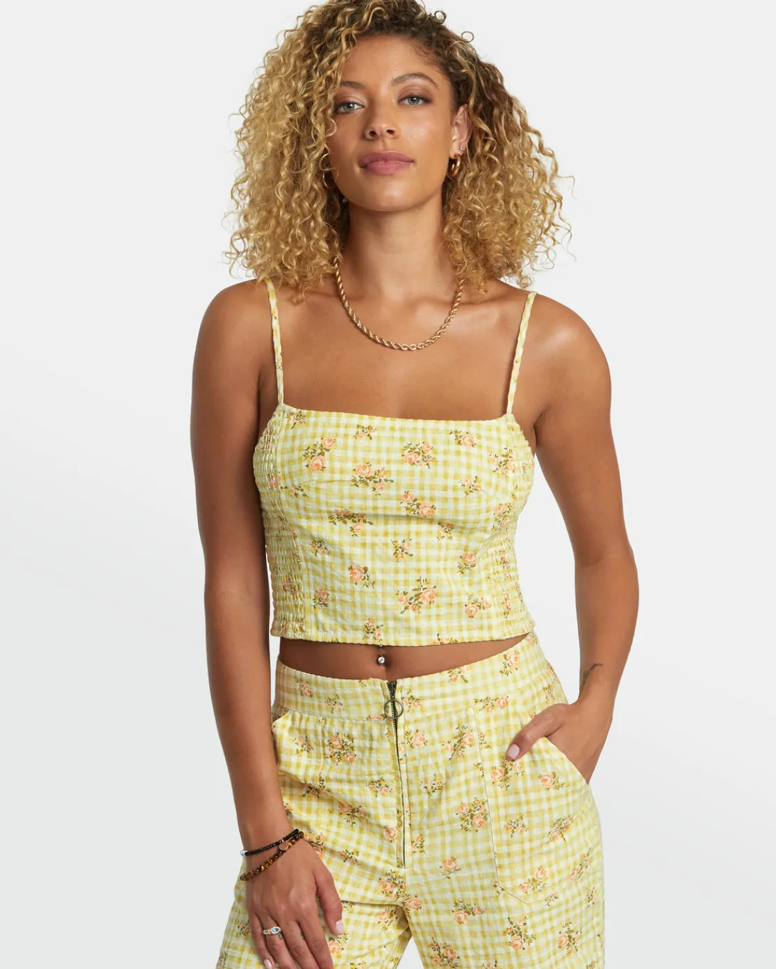 RVCA UNITED TANK TOP Golden New
