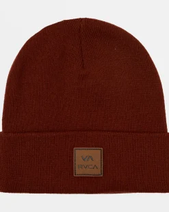 RVCA VA ALL THE WAYS BEANIE Dusty Red Online