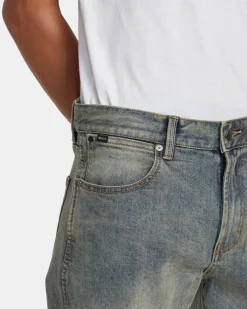 RVCA WEEKEND ANP DENIM JEANS Dark Vintage Hot