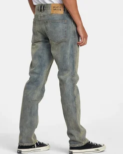 RVCA WEEKEND ANP DENIM JEANS Dark Vintage Hot