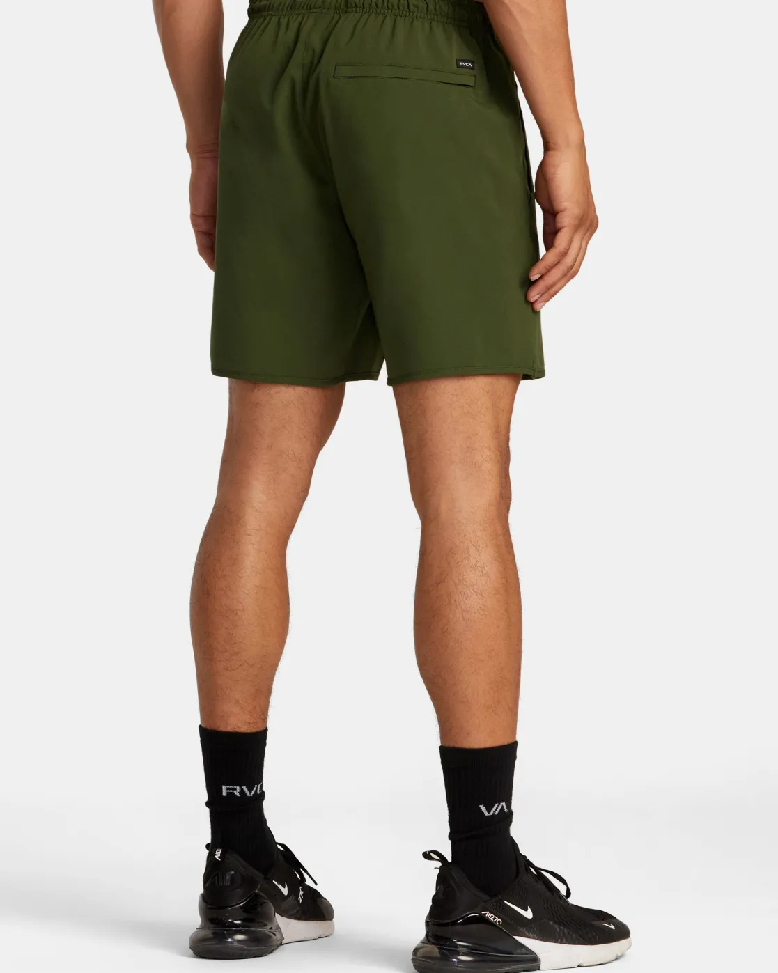 RVCA YOGGER STRETCH 17" ATHLETIC SHORTS Jungle New