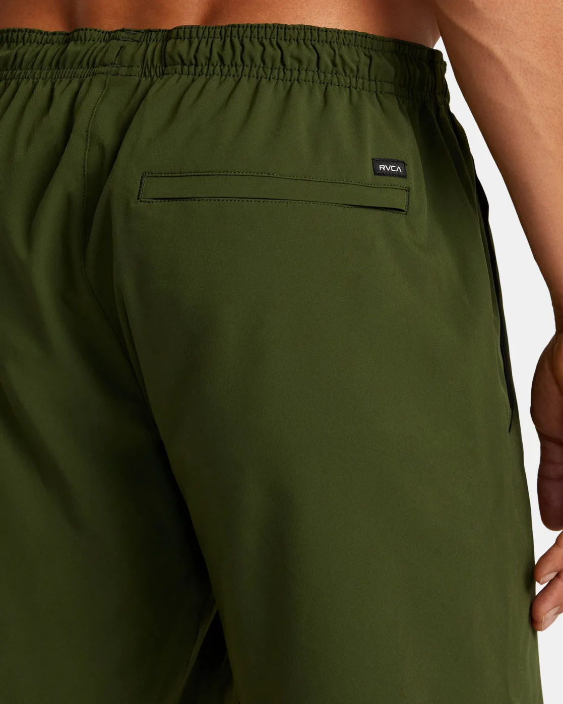 RVCA YOGGER STRETCH 17" ATHLETIC SHORTS Jungle New