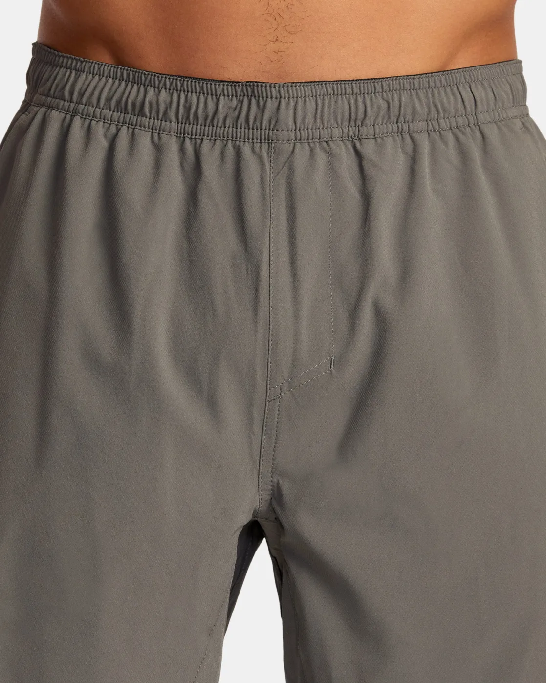 RVCA YOGGER TRAIN 2-IN-1 17" WORKOUT SHORTS Graphite